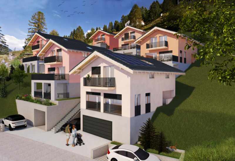 Neubauprojekt in Bergün  